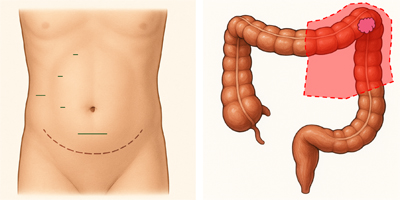 結腸左半切除術（LHC）